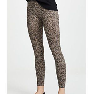 SPANX Look At Me Now Seamless Leggings in Olive Leopard